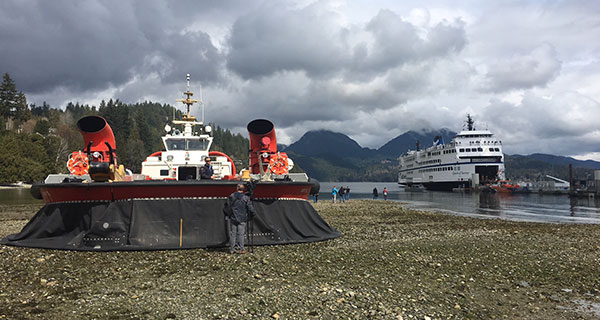 Sitting on the dock of the bay, watching an idle ferry