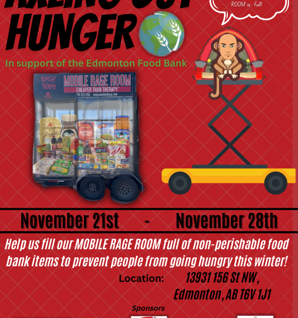 “Axeing Out Hunger” Campaign Launches Today; Local Company Axe Monkeys, Seeks to Ensure Families are Fed this Holiday Season