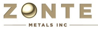 Zonte Receives Technical Analysis of the K6 Drill Samples and a Grant from the Newfoundland and Labrador Government.