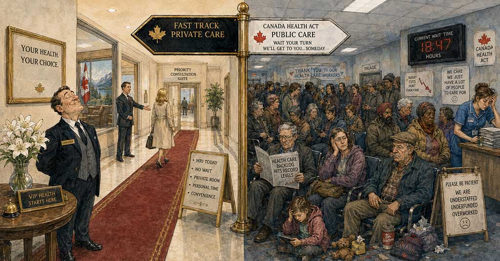 Canada already has two-tier health care. Politicians just won’t admit it